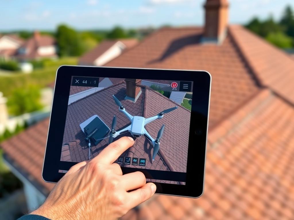 Drone roof inspection — Findlay, OH